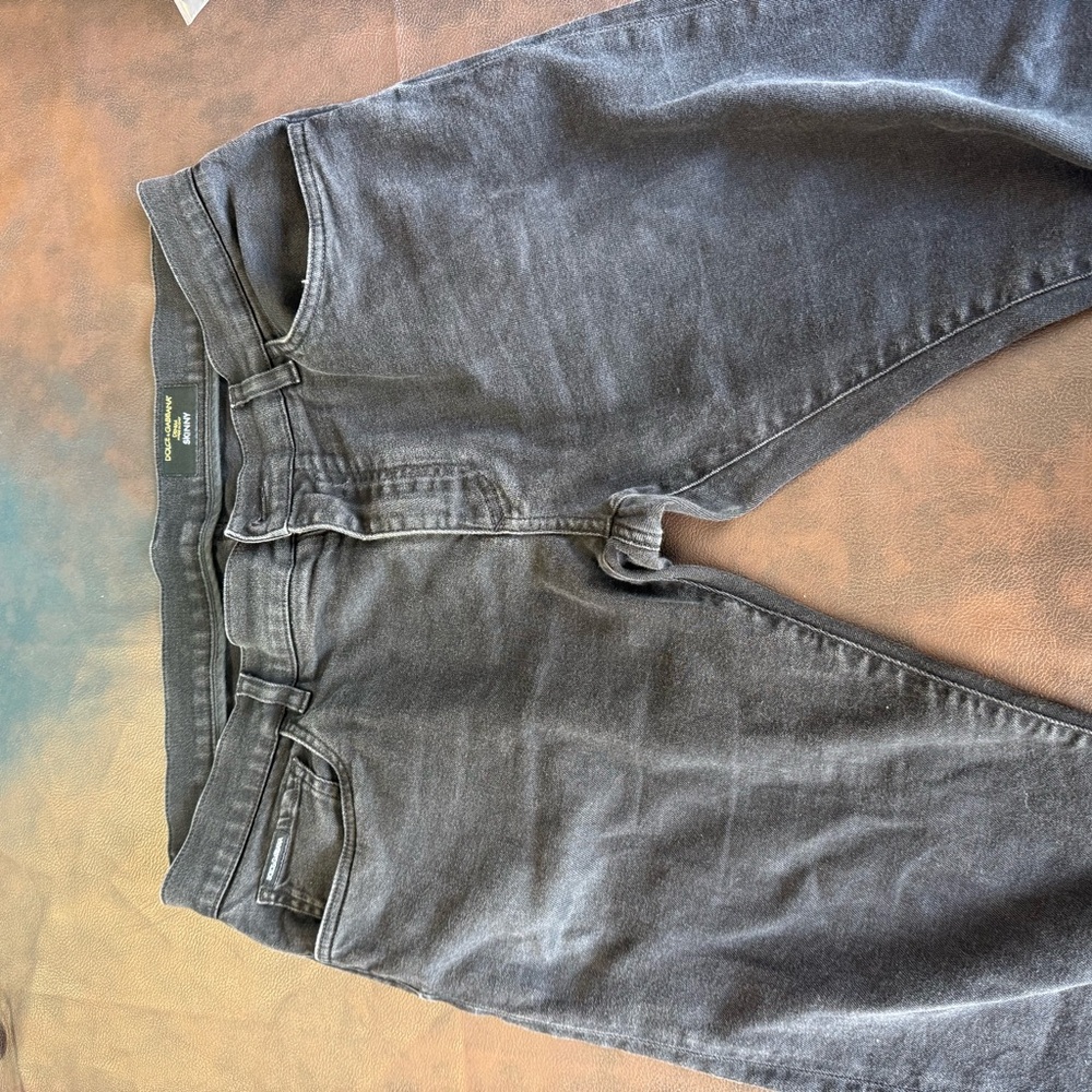 Gray Denim Jeans